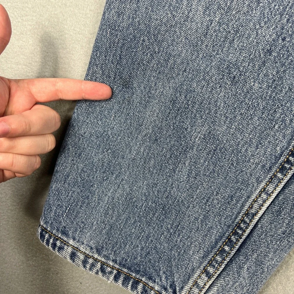 VTG Levis 505 Jeans Mens 36x27 Distressed‎ Straight Fit Blue Denim Y2K 2000s